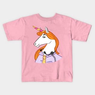 Unicorn Tech Support Kids T-Shirt